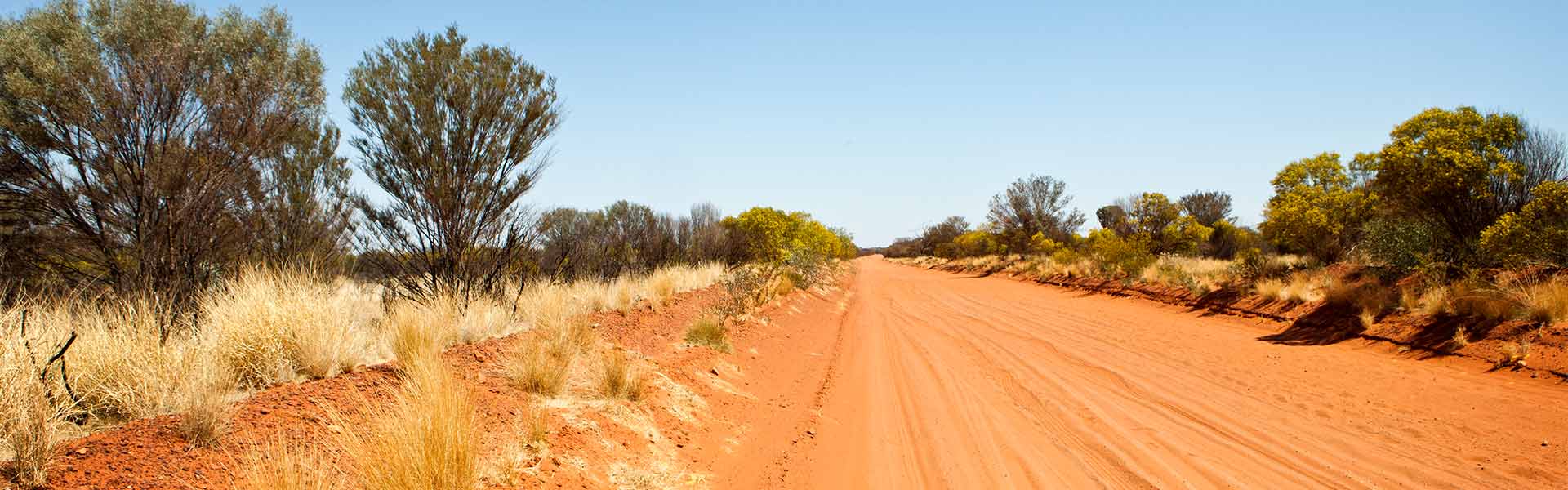 Alice Springs dirt road