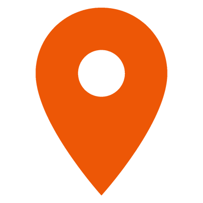 check in orange icon